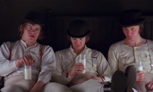 Create meme: a clockwork orange, stanley kubrick, a clockwork orange