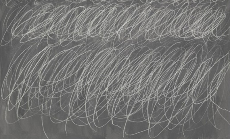 Create meme: cy twombly, paintings by cy twombly, chalk painting