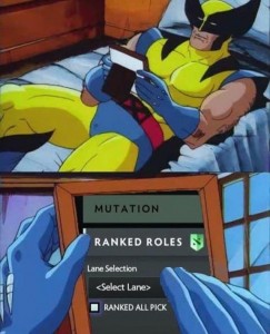 Create meme: Wolverine on the bed, Wolverine memes, wolverine crush