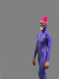 Create meme: spider man skins, cat woman in purple suit, seven of nine star trek breast expansion