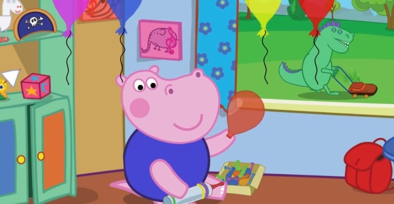 Create meme: hippo peppa, The Hippo Peppa game, peppa pig the animated series