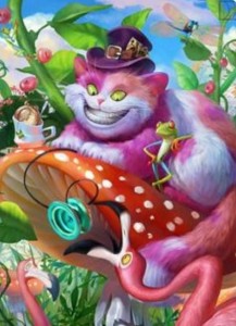 Create meme: Alice in Wonderland, Cheshire cat Alice in Wonderland