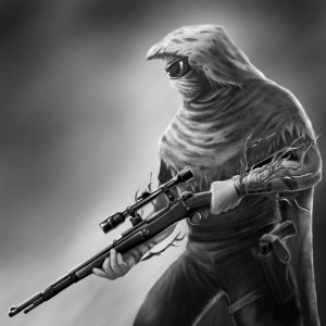 Create meme: sniper gun, Jura sniper, white death sniper