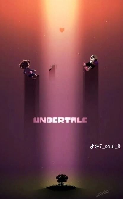 Create meme: underdale poster, undertale poster, tales of zestiria cover