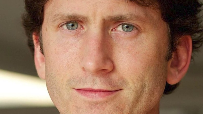 Создать мем: тод говард, todd howard, злой тодд говард