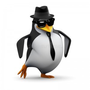 Create meme: penguin, disgruntled penguin meme