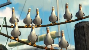 Create meme: Seagull finding Nemo, seagulls from Nemo, seagulls Nemo