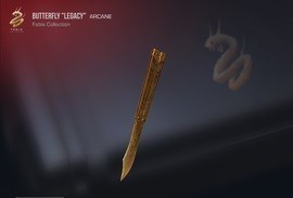 Create meme: standoff 2 butterfly knife, knife butterfly dragon glass