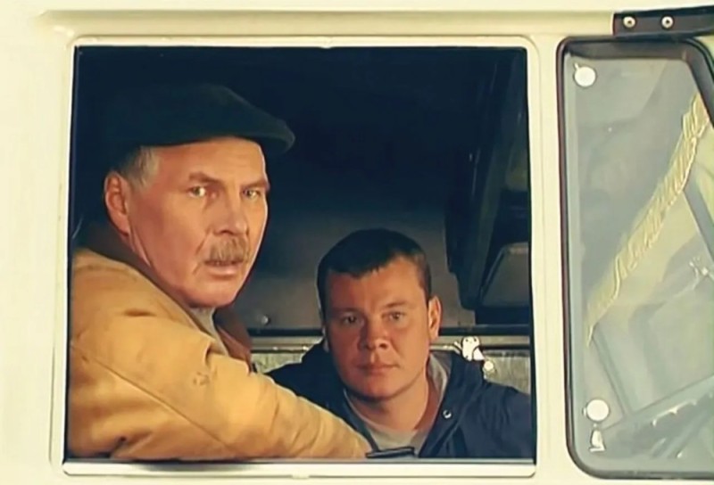 Create meme: truckers 1 , Vladimir Gostyukhin truckers, Vladimir Gostyukhin truckers 2001