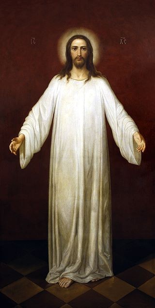 Create meme: Jesus Christ , the icon of the Savior, icon of Jesus Christ in a white chiton