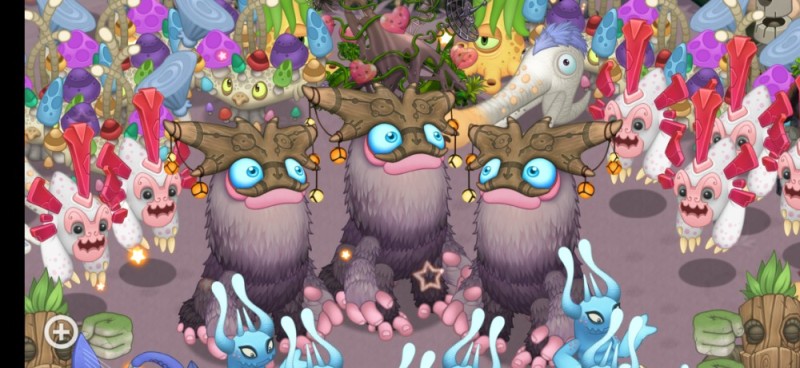 Создать мем: монстр с бриллиантами my singing monster, чародейчик в my singing monsters, остров магии my singing monsters