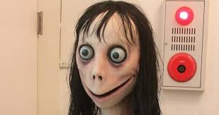 Create meme: momo scary, Momo Momo, Momo's monster