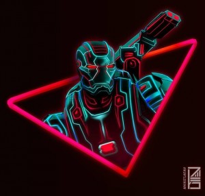 Create meme: neon arts, art neon, marvel neon in good quality