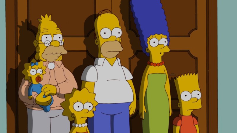 Create meme: the simpsons , Mrs. Manz the Simpsons, The simpsons nelson's father