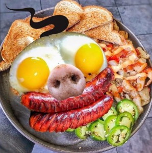 Create meme: delicious Breakfast, Breakfast
