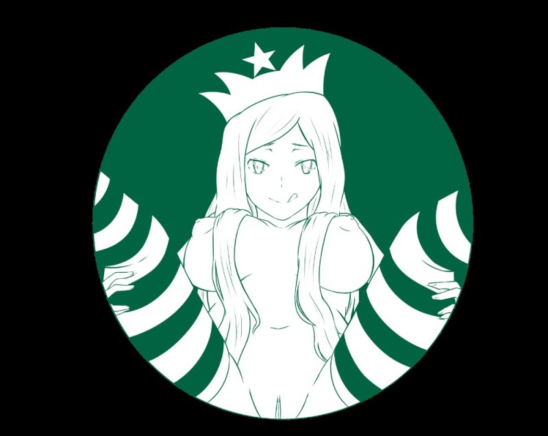 Create meme: starbucks logo, starbucks logo, The Starbucks logo