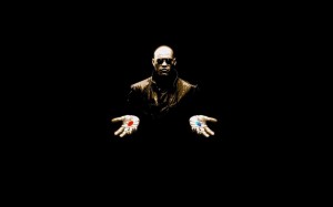 Create meme: Morpheus two pills, Morpheus 2 tablets, Morpheus (the matrix) photo