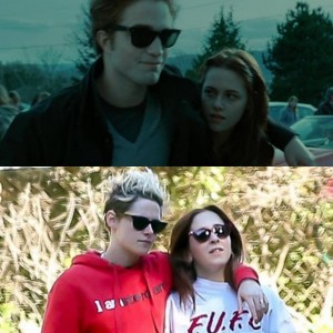 Create meme: Bella and Edward 2008, twilight Edward with glasses, Edward Cullen