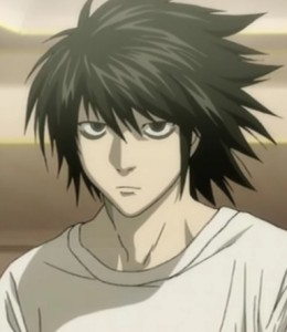 Create meme: death note, death note l