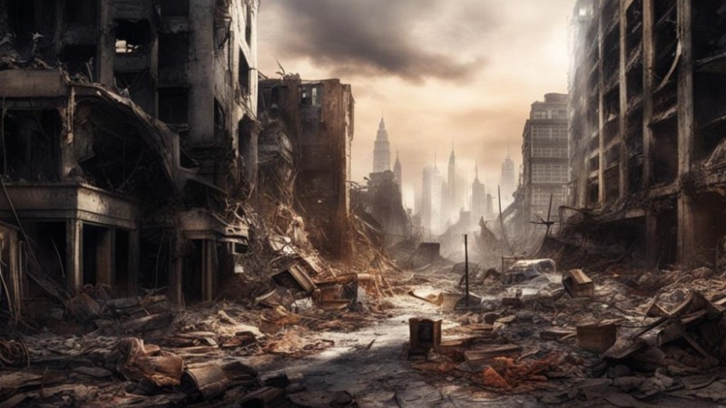 Create meme: post - apocalypse, post-apocalypse city, Post-apocalypse today