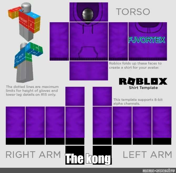 Create meme roblox template, r15 roblox shirt template, roblox shirt -  Pictures 