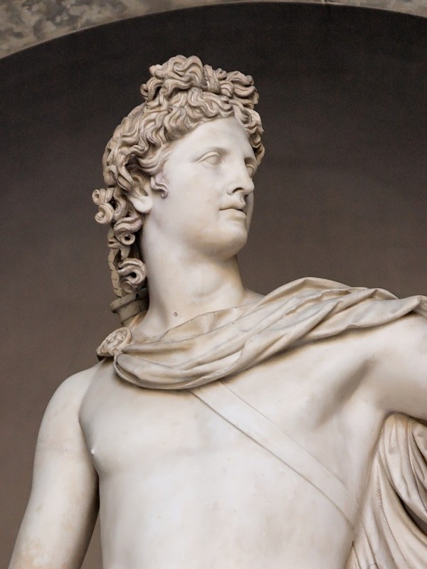 Create meme: the greek god apollo, Apollo Belvedere sculpture, god apollo