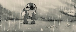 Create meme: rain sad, lilo, when you don't need