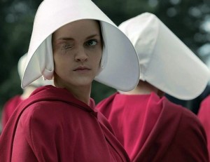 Create meme: madeline brewer, handmaid's tale actors, Sidney Sweeney the handmaid's tale