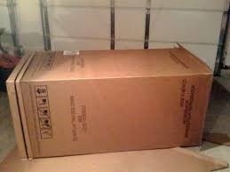 Create meme: cardboard box, a cardboard box from the refrigerator, the box is large