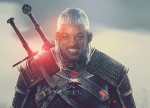 Create meme: Black Witcher