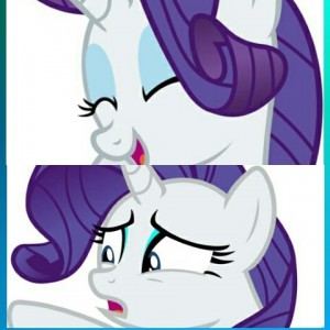 Create meme: rarity, mlp fim, my little pony friendship is magic