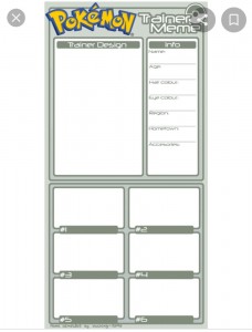 Создать мем: покемон анкеты, покемон, покемон карточка для покетренера