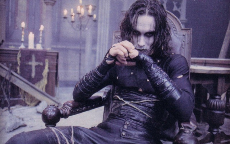 Создать мем: эрик дрейвен ворон 1994, brandon lee the crow, брэндон ли ворон