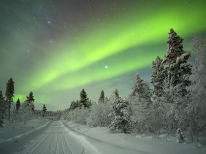 Create meme: polar lights, Northern lights