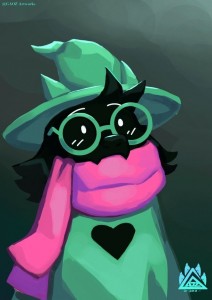 Создать мем: deltarune, ральзи дельтарун, deltarune персонажи