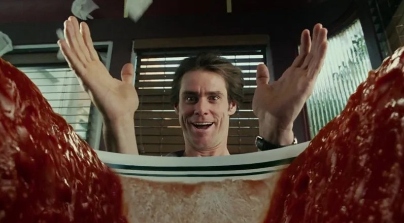 Create meme: Bruce , Jim Carrey , Jim Carrey Bruce Almighty