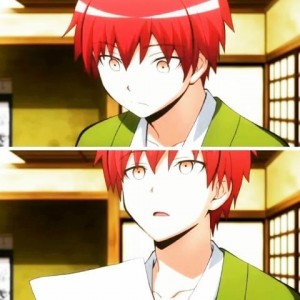 Create meme: karma, the class assassins, AKABANE