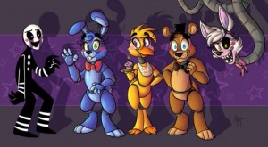 Создать мем: shadow bonnie, mangle, чика фокси