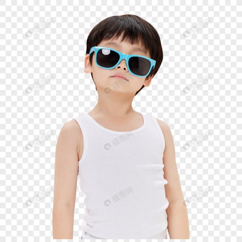 Create meme: The boy in sunglasses, T-shirt for a boy, children's sunglasses