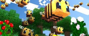 Создать мем: постройка в майне пчела, minecraft bees 4k, игра minecraft