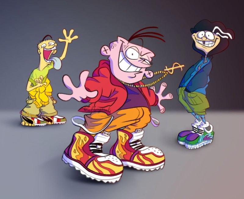 Create meme: ed edd n eddy, ed edd et eddy, edd n eddy