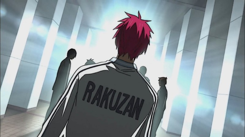 Create meme: Akashi Seijuro's back, basketball kuroko rakuzan, kuroko basketball