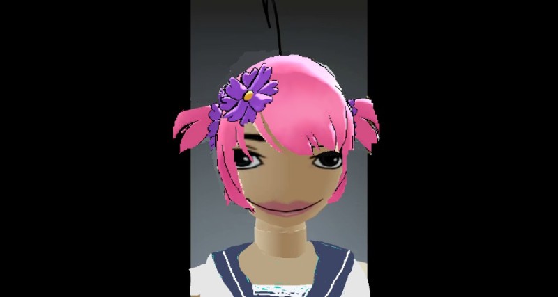 Create meme: simulator andere, Sakura from yandere simulator, andere 