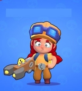 Create meme: to play brawl stars, jessie brawl stars, brawl stars