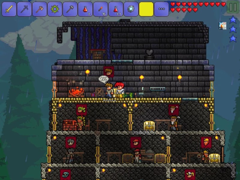 Create meme: terraria on Android, terraria game, (terraria) v1.4.1.2