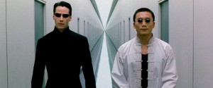 Create meme: matrix, the matrix neo the architect