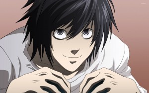 Create meme: the characters of the anime death note, death note l