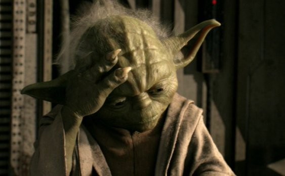 Create meme: iodine , little iodine, Star Wars Episode 7 Master Yoda