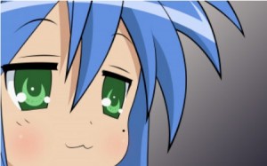 Create meme: anime lucky star, konata izumi, anime