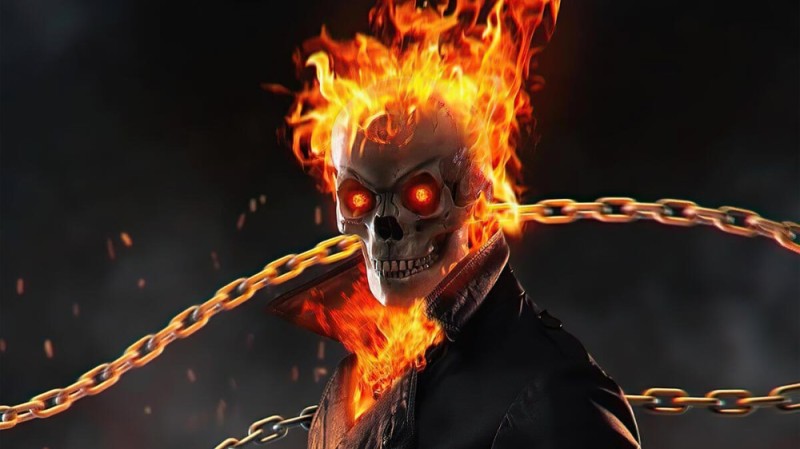 Create meme: Ghost rider 3, Ghost rider art, the new ghost rider